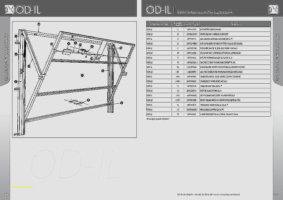 Porte de garage alu ou pvc