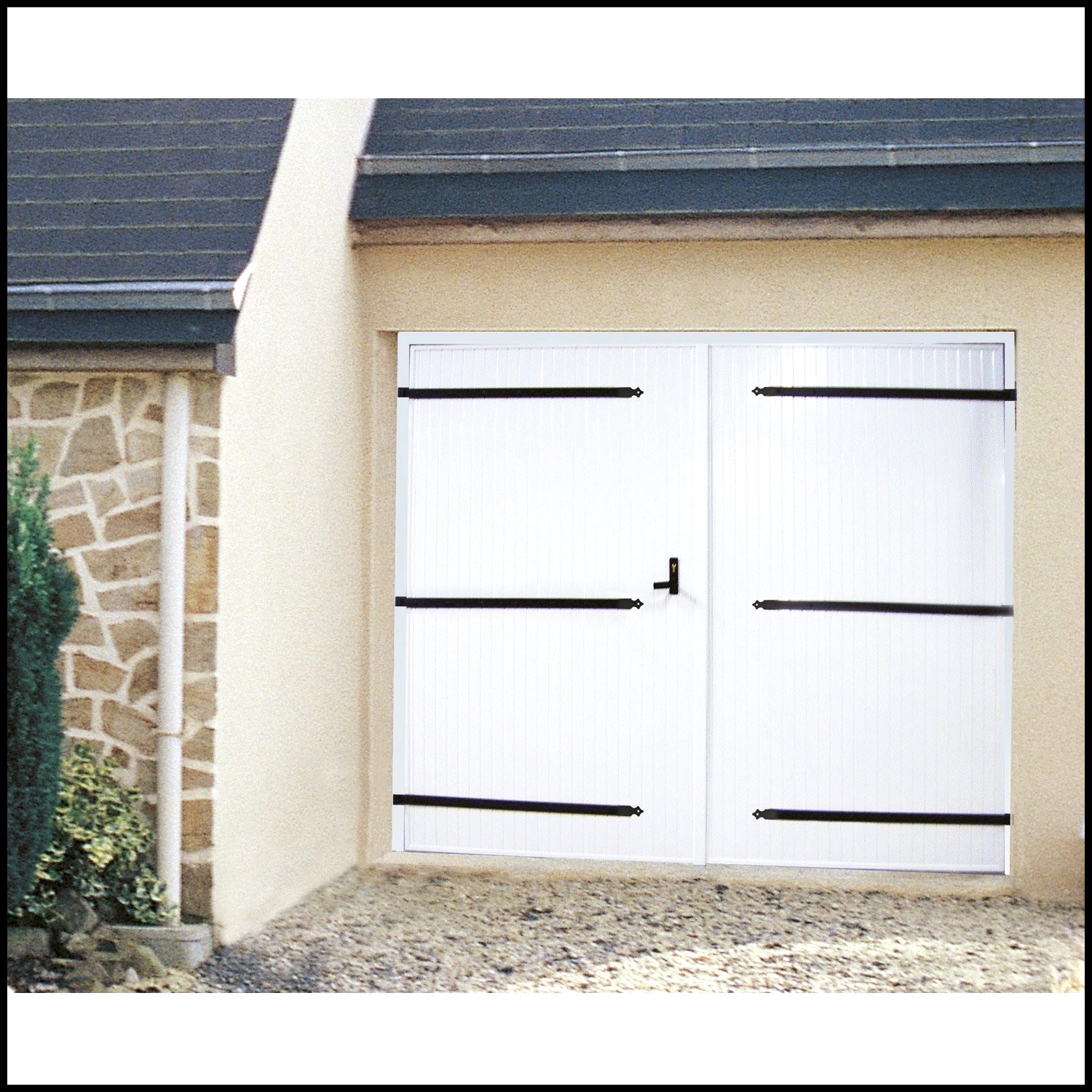 Castorama porte de garage basculante avec portillon