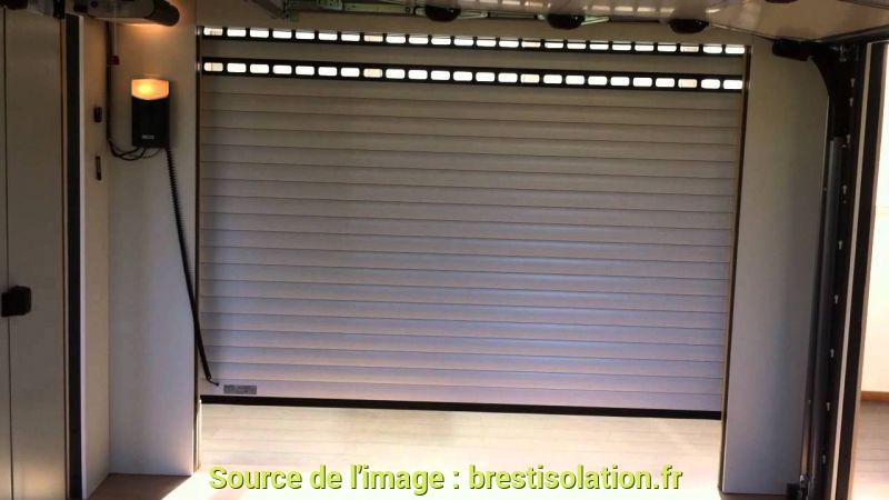Installer une porte de garage enroulable