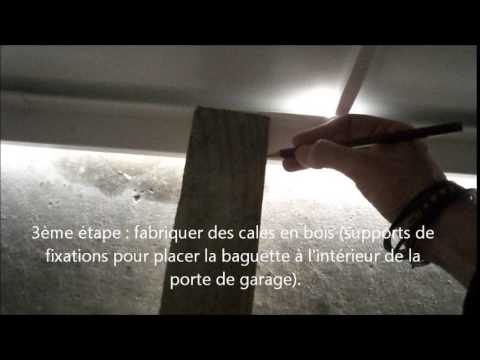 Protection pluie porte de garage