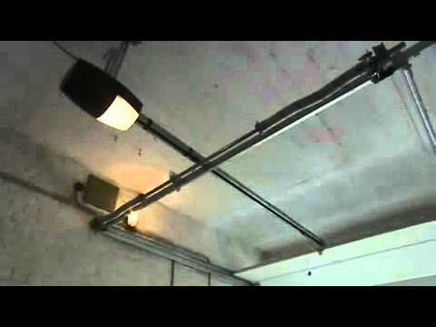 Moteur porte de garage push pull