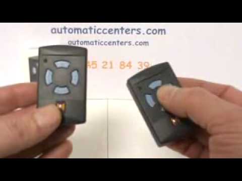 Programmation porte de garage hormann promatic