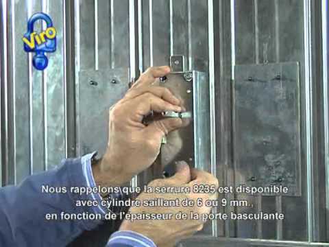 Cylindre de serrure pour porte de garage basculante