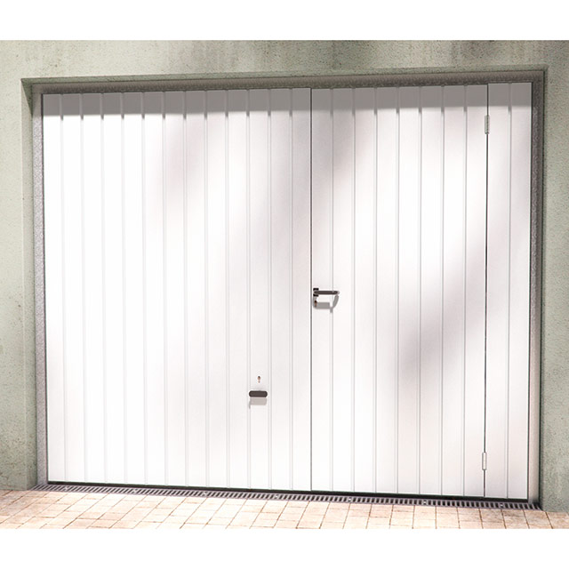 Porte de garage coulissante anthracite