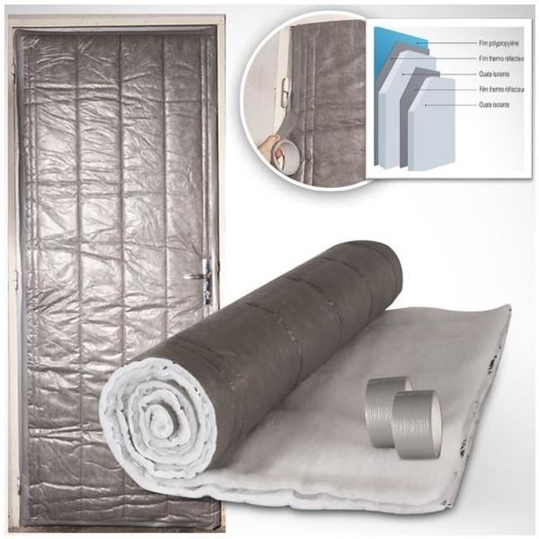 Rouleau isolant thermique porte de garage