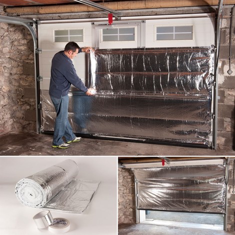 Isolation thermique porte de garage