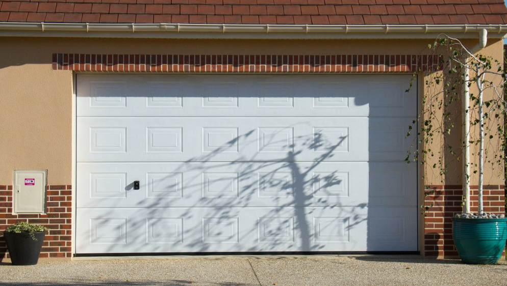Porte de garage rideaux