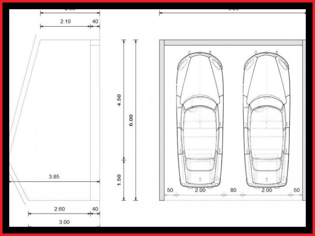 Porte de garage 2 voiture