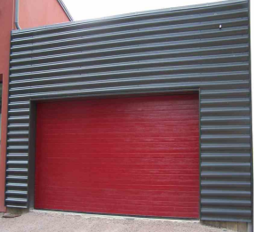 Porte de garage ral 7037