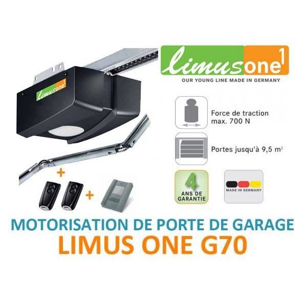 Motorisation porte de garage - limus one - g70