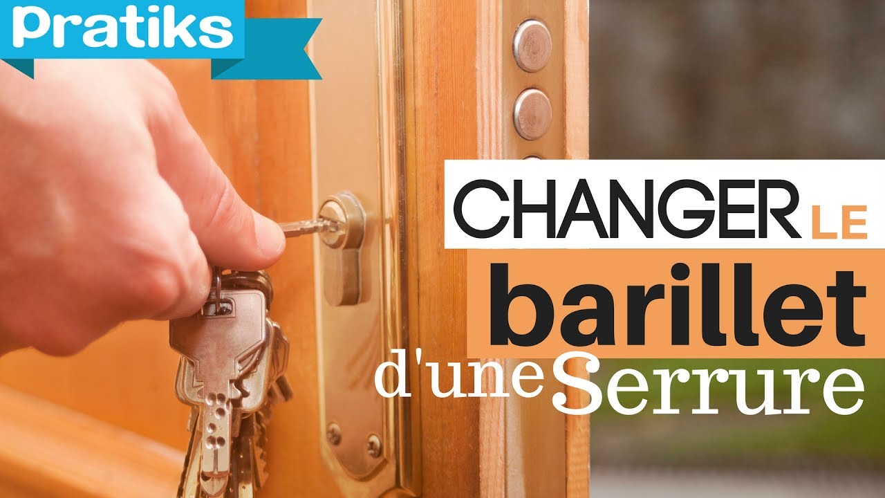 Comment changer le barillet d'une porte de garage