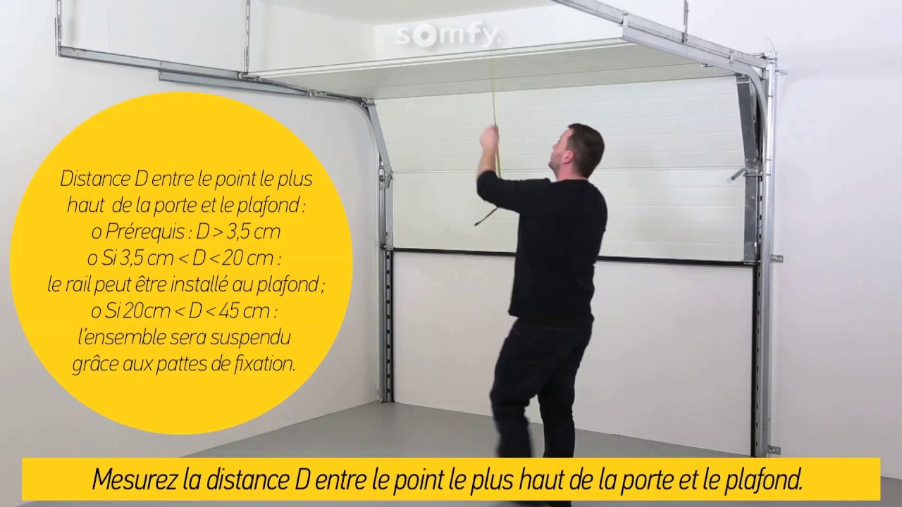 Installateur moteur porte de garage