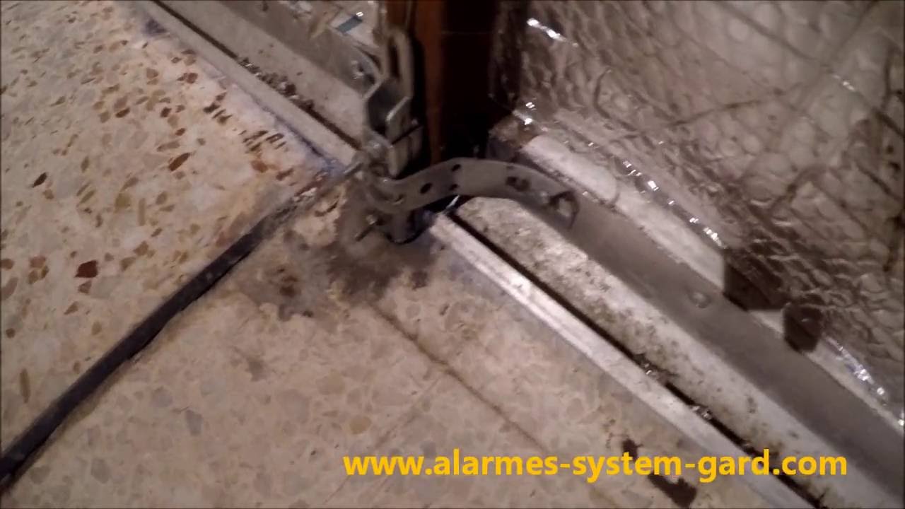 Alarme somfy porte de garage