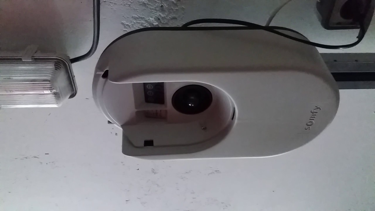Moteur electrique porte de garage somfy