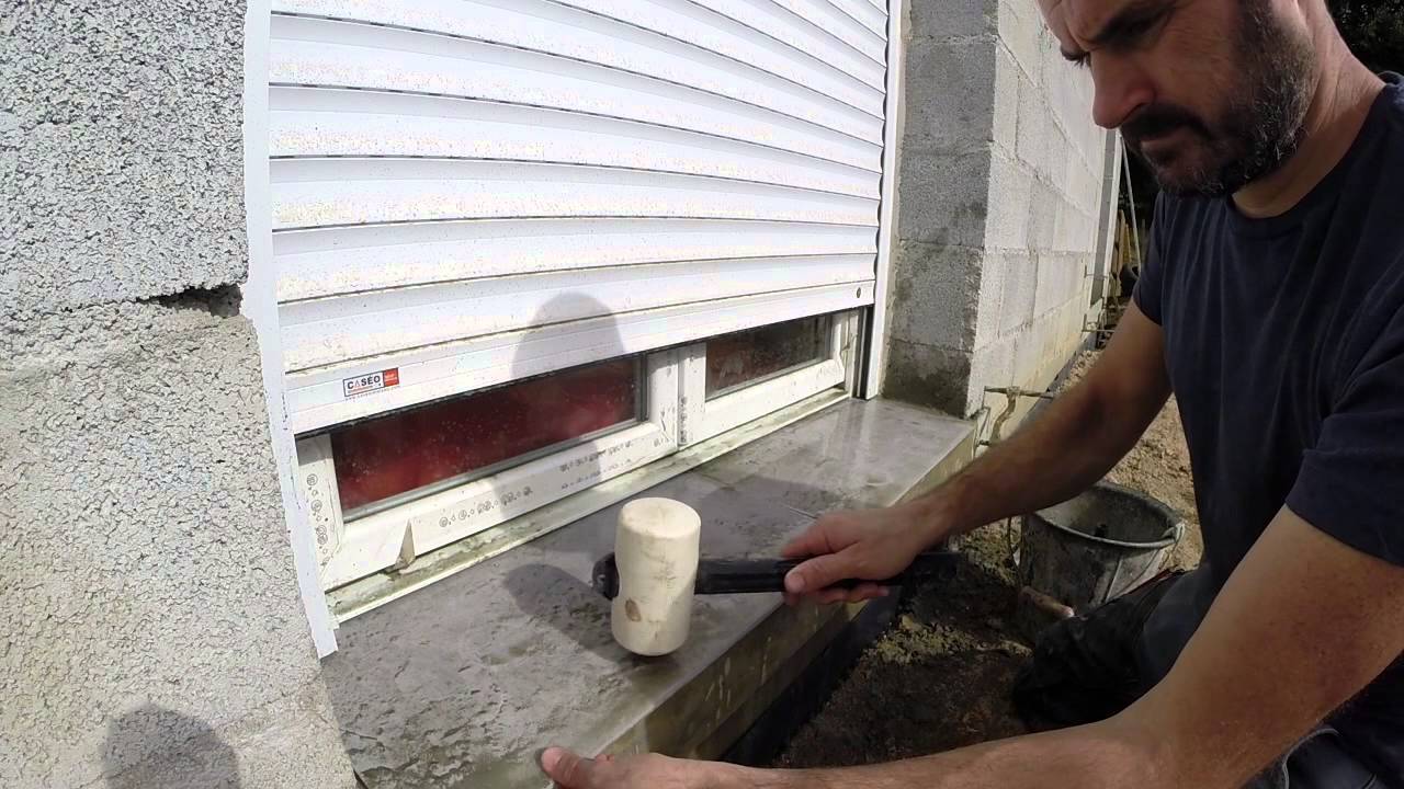 Comment reparer un seuil de porte de garage