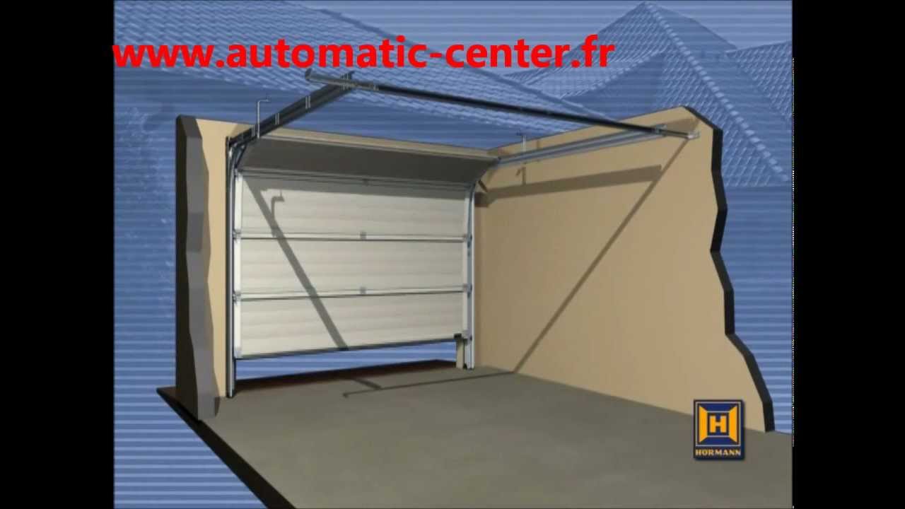 Montage porte de garage hormann