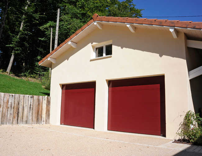 Porte de garage sectionnelle miami