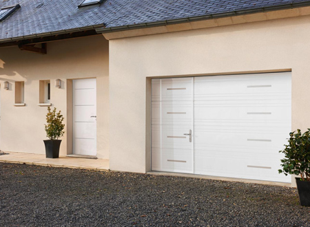Soldes porte de garage sectionnelle