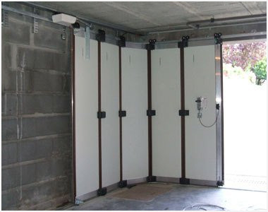 Motorisation porte de garage coulissante laterale