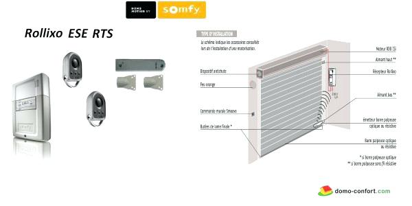 Moteur tubulaire pour porte de garage enroulable