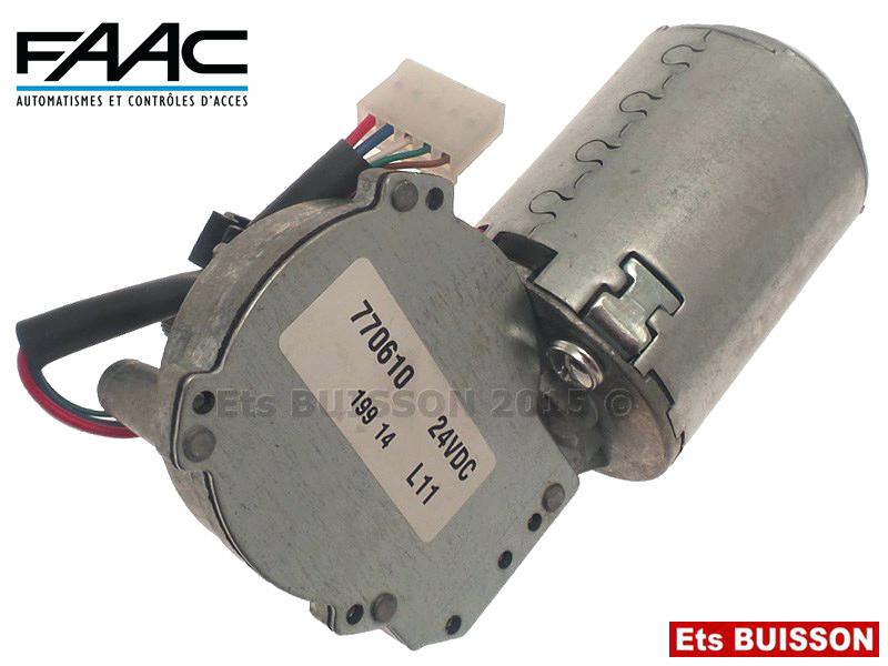 Reglage moteur faac porte de garage