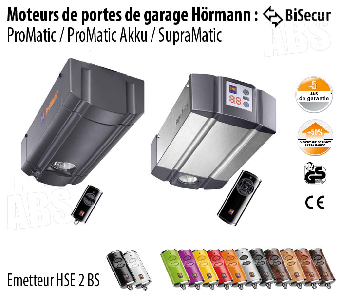 Motorisation porte de garage horman
