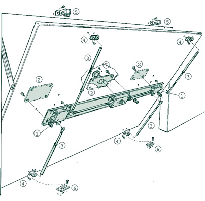 Serrure mottura pour porte de garage