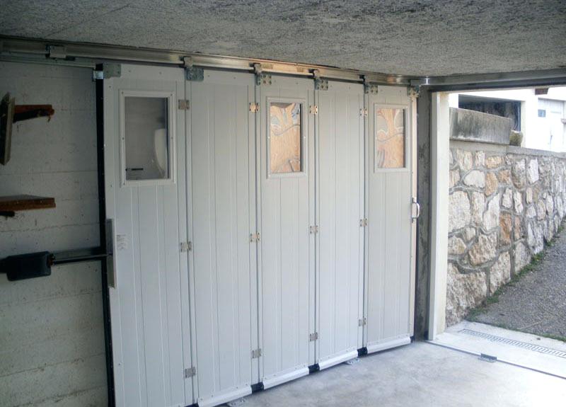 Automatisme porte de garage laterale
