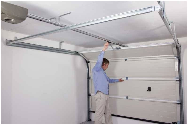 Motorisation porte de garage sectionnelle somfy