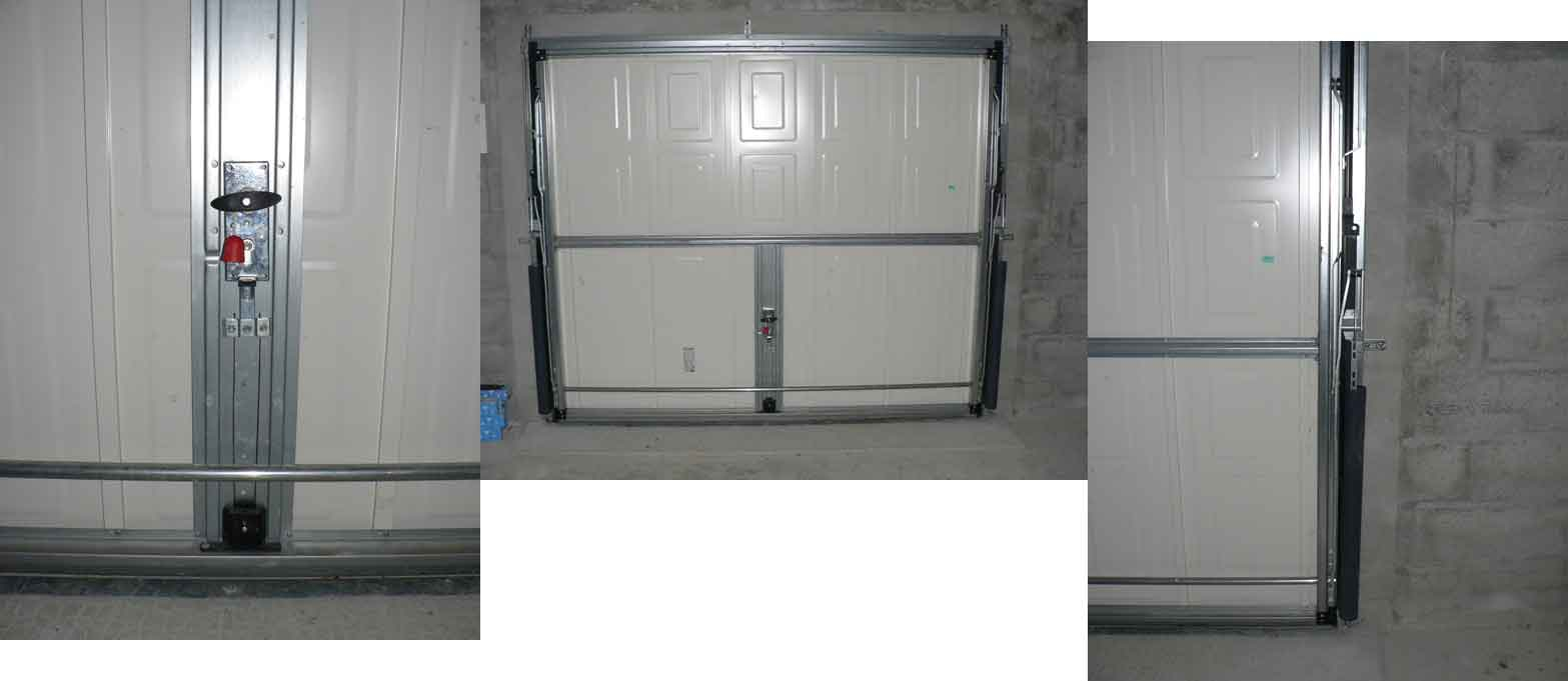 Moteur porte de garage basculante débordante