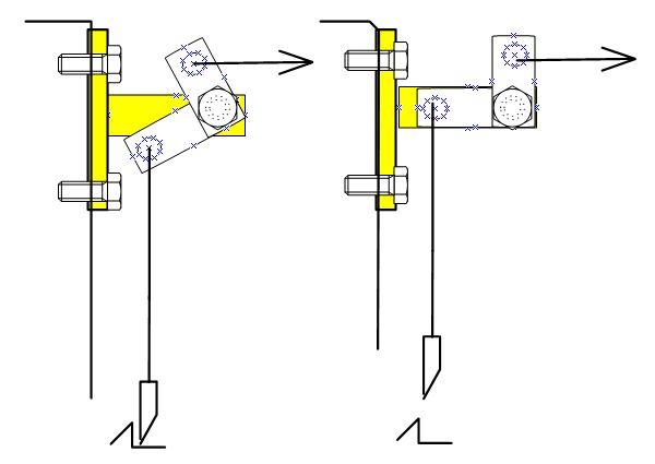 Verrouilleur de bas de porte de garage somfy