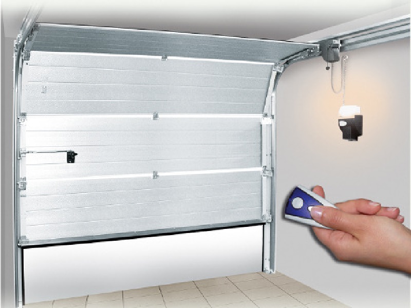Porte de garage motorisee