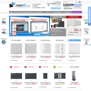 Porte de garage neo10