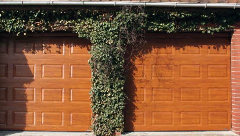 Lame porte de garage bois
