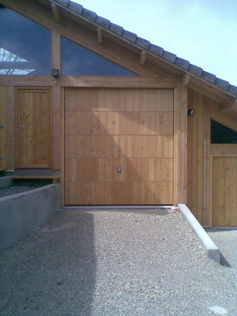 Cadre nu porte de garage basculante