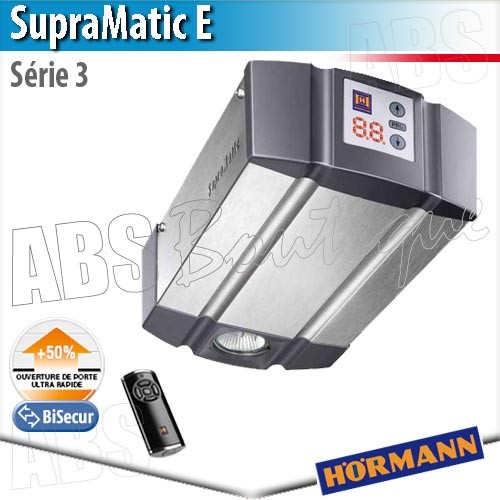 Branchement bouton poussoir pour porte de garage hormann