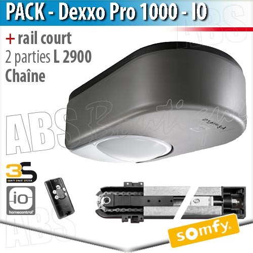Motorisation de porte de garage somfy