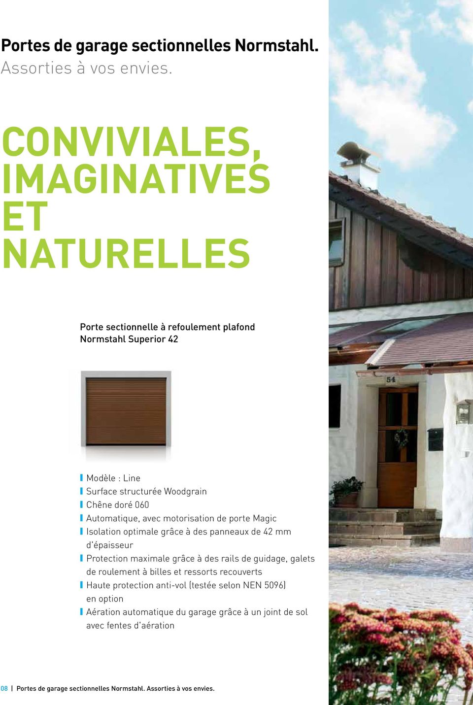 Ressort porte de garage sectionnelle normstahl