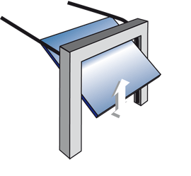 Logo porte de garage