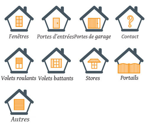 Picto porte de garage
