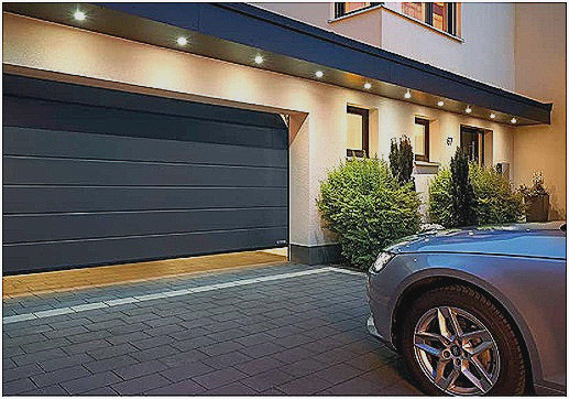 Serrure porte de garage sectionnelle tubauto