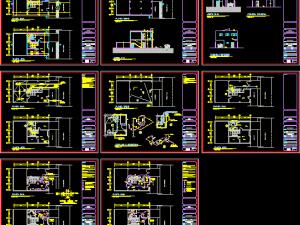 Bloc autocad porte de garage
