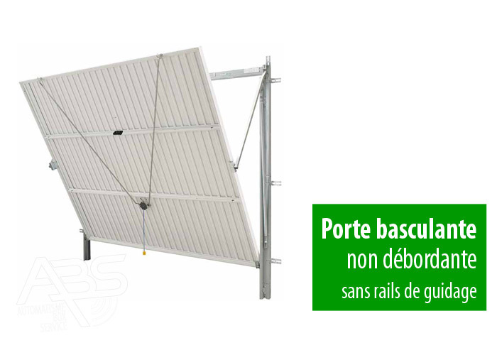 Porte de garage basculante sans rails