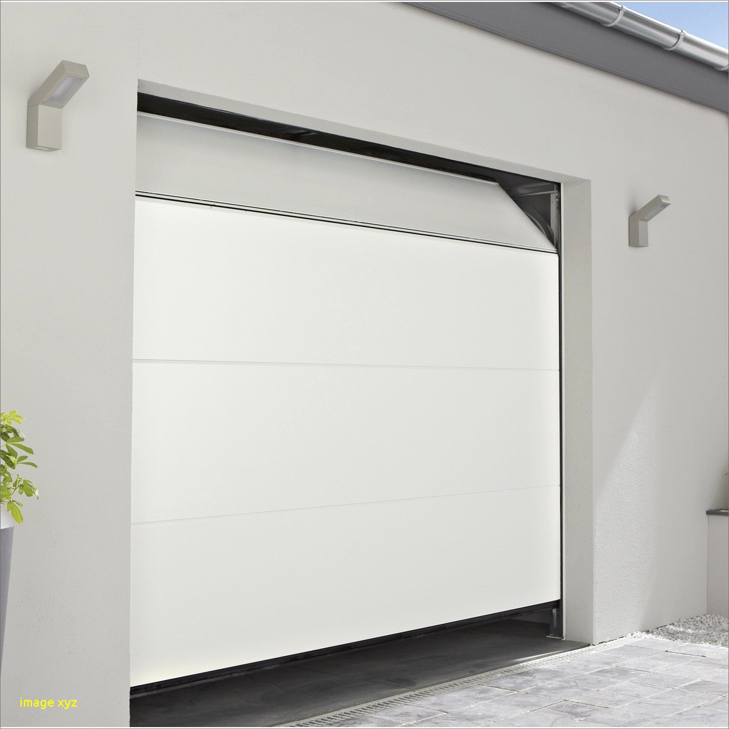 Porte de garage coulissante chez castorama
