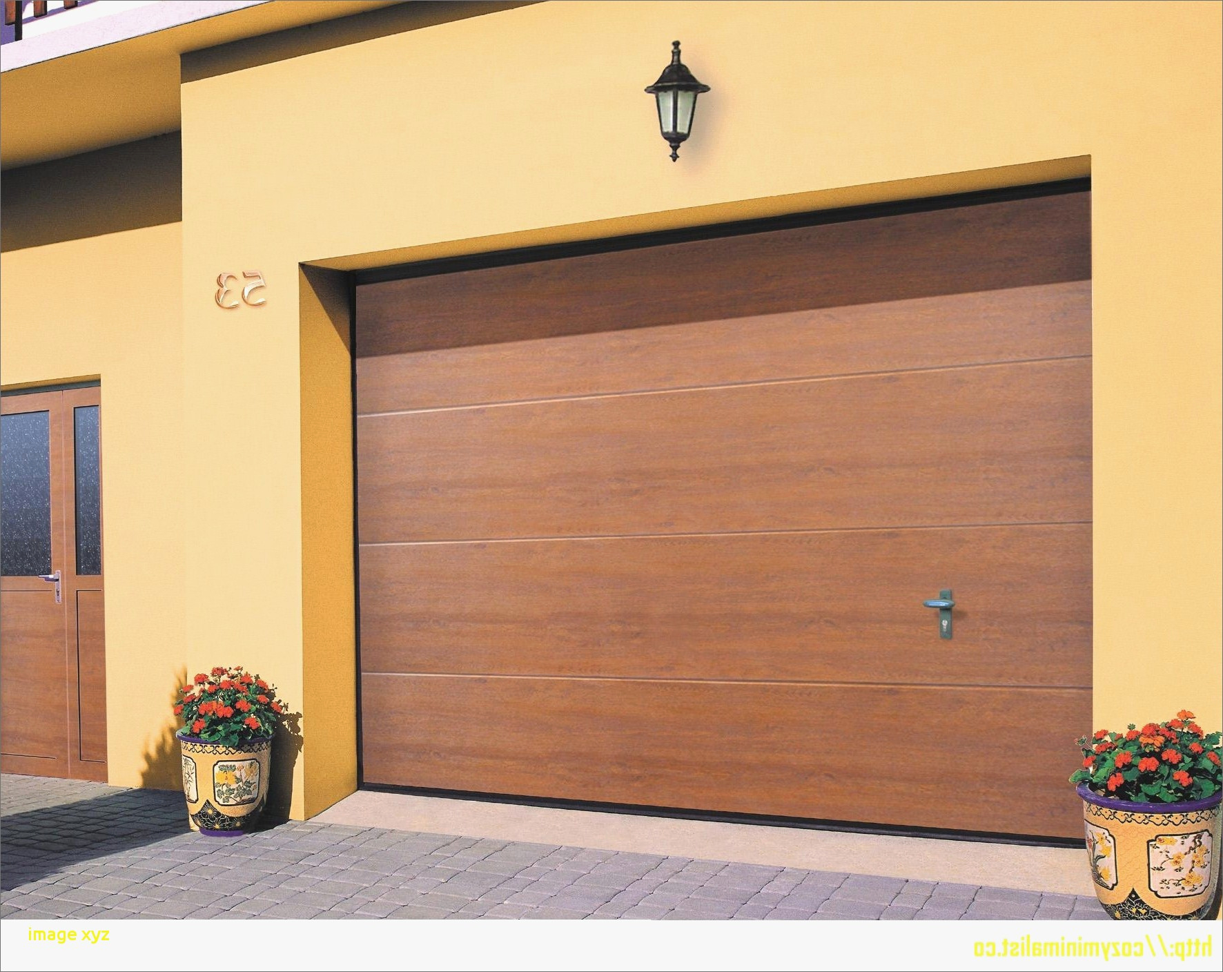Novoferm porte de garage avec portillon