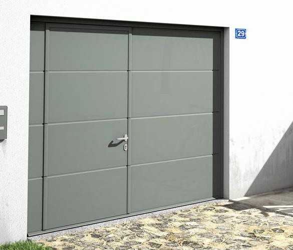 Porte de garage pro access basculante non débordante