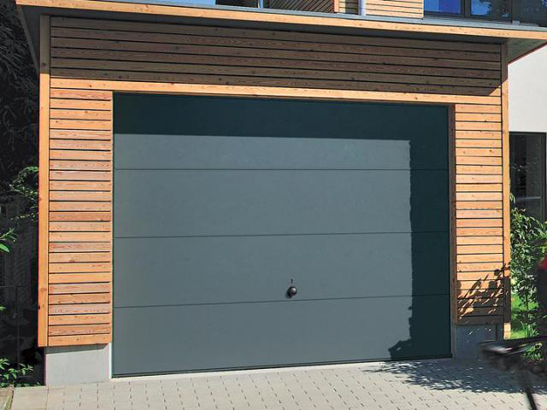 Porte de garage coulissante non motorise