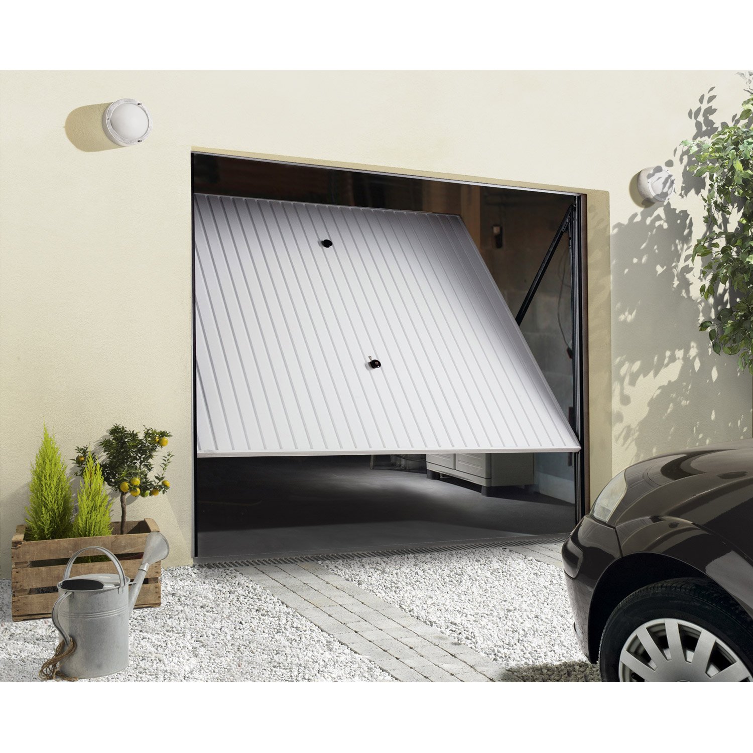 Porte de garage baculante