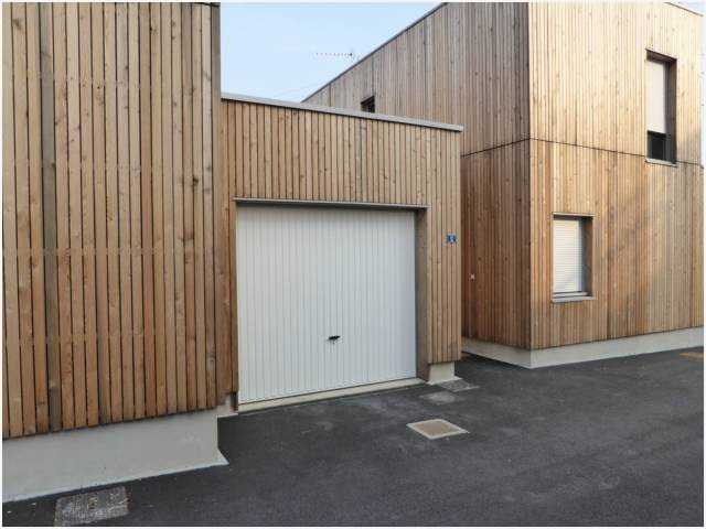 Porte de garage en bois 4 vantaux