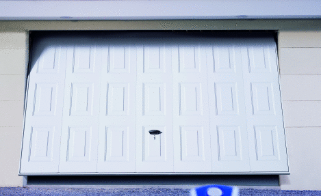 Porte de garage coulissante a cassette